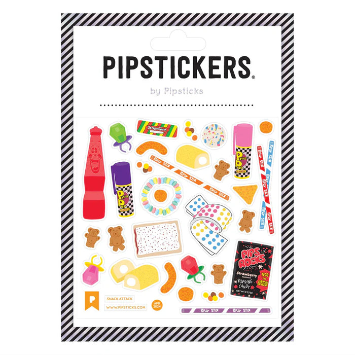 Snack Attack Stickers by Pipsticks