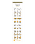 Gudetama Shell Me About It Sticker Sheet