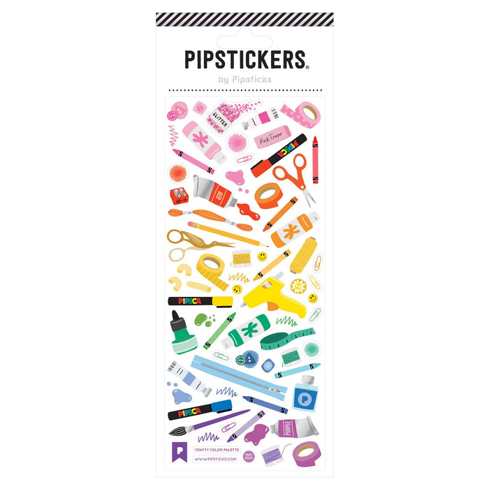 Crafty Color Palette Stickers by Pipsticks