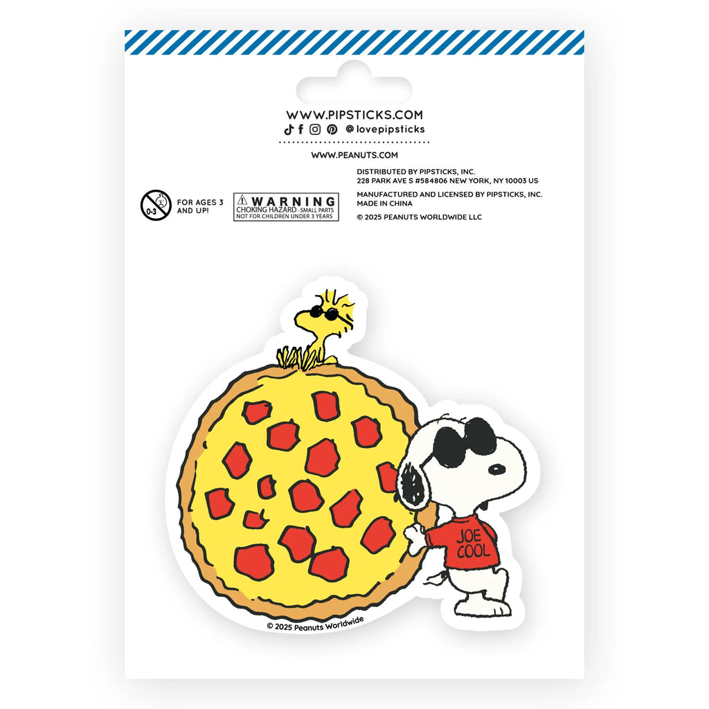 Peanuts Hot Pizza Scratch 'n Sniff Stickers by Pipsticks