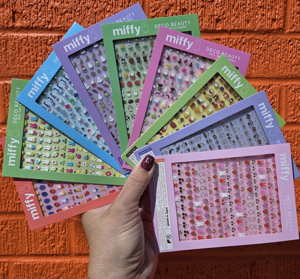 Miffy in the Garden Nail Stickers