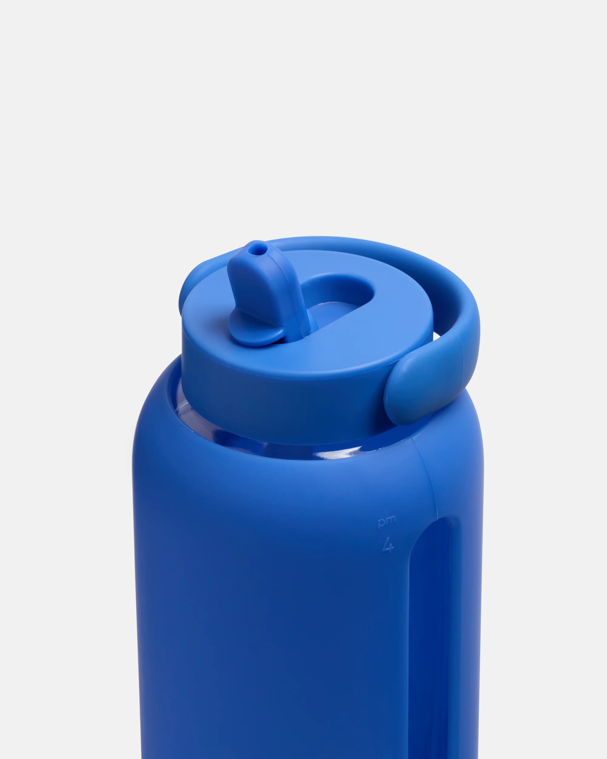 Flip Cap Day Bottle Glass Water Bottle 21 oz (more colors)