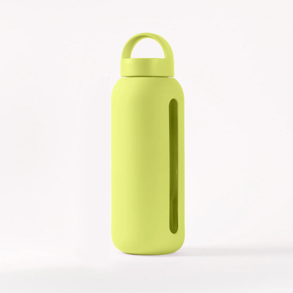 Day Bottle Glass Water Bottle 21 oz (more colors) by Bink