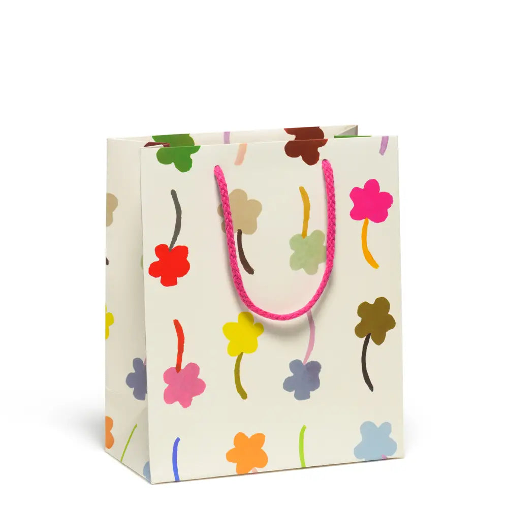 Flipping Flowers Medium Gift Bag