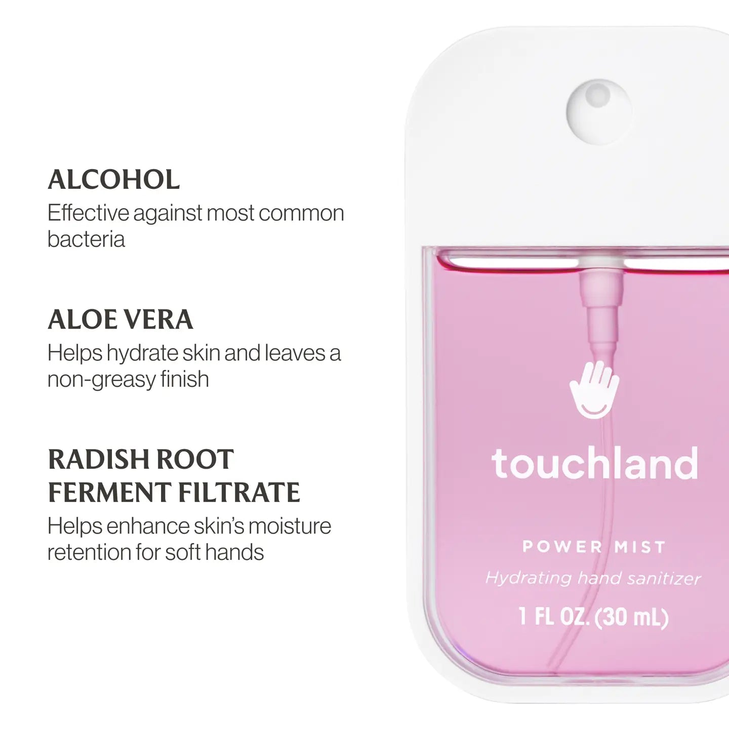 Berry Bliss Touchland Hydrating Hand Sanitizer
