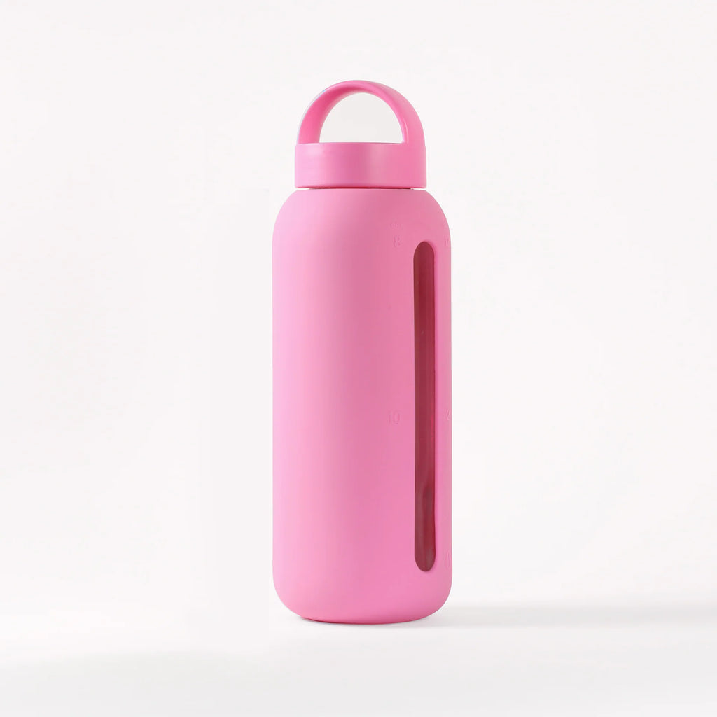 Day Bottle Glass Water Bottle 21 oz (more colors) by Bink
