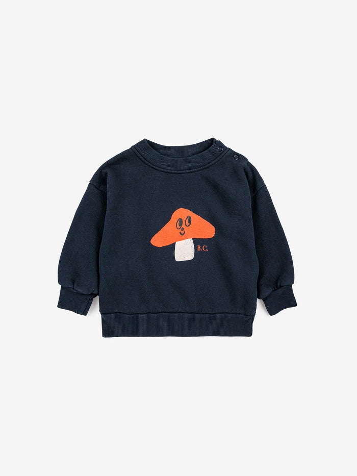 SALE Baby Mr Mushroom Sweatshirt by Bobo Choses