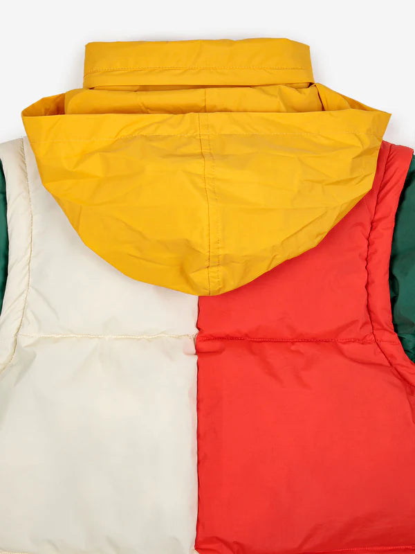 Color Block Padded Anorak by Bobo Choses