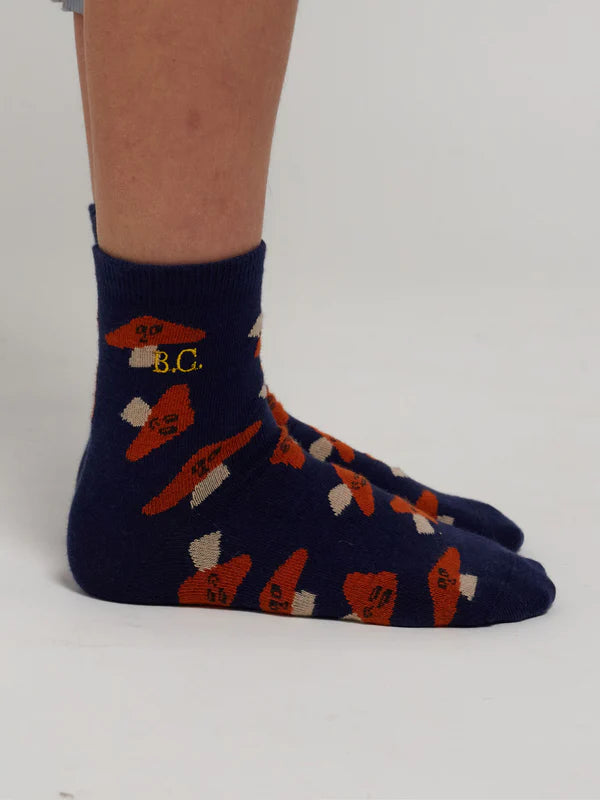 Mr Mushroom Short Socks by Bobo Choses