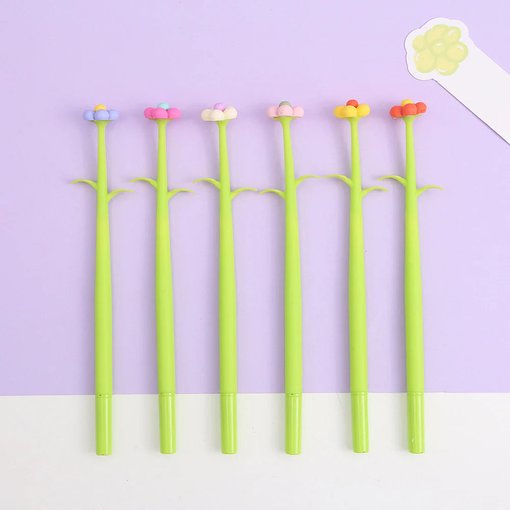 Bubble Flower Wiggle Gel Pen