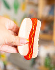Hot Dog Hair Claw by Jenny Lemons