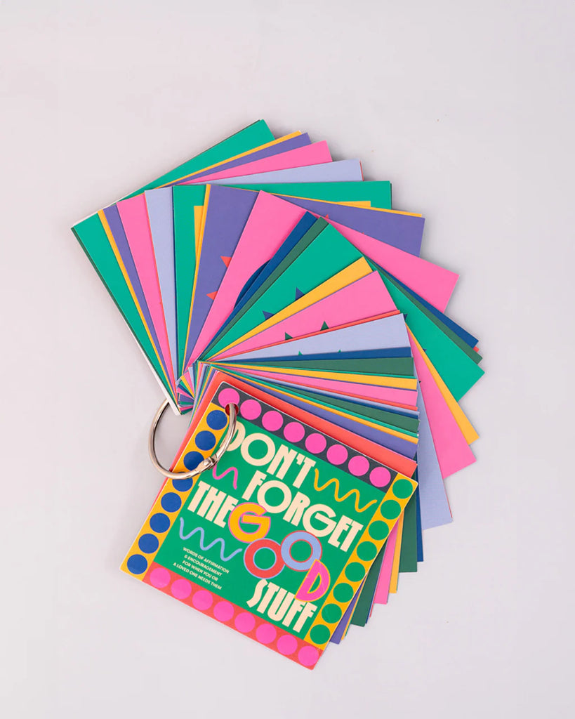 Don't Forget The Good Stuff: Affirmation Card Set by ban.dō
