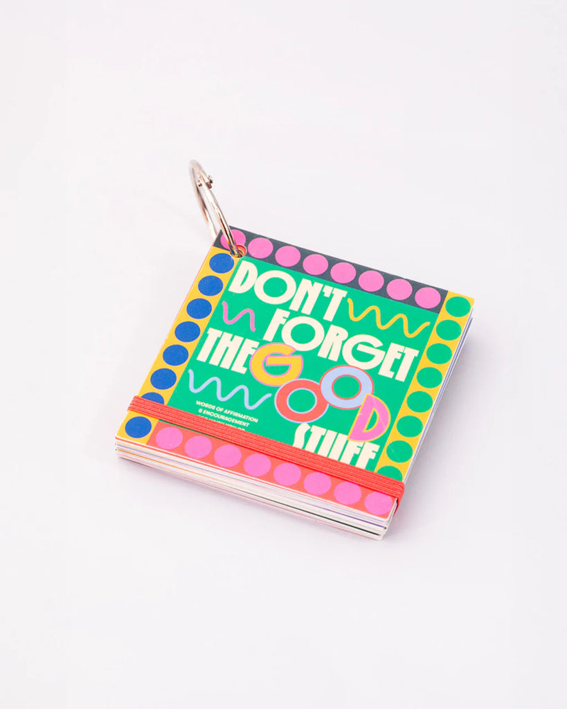 Don't Forget The Good Stuff: Affirmation Card Set by ban.dō