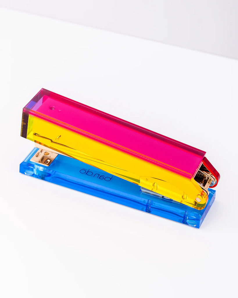 Colorblock Stapler by ban.dō