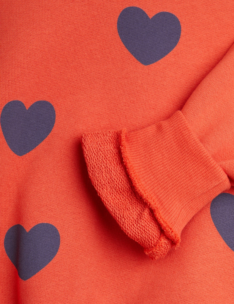 Hearts Sweatshirt by Mini Rodini