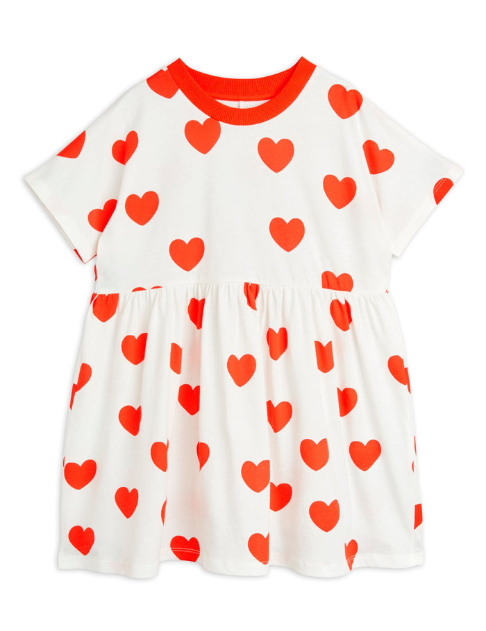 Hearts Dress by Mini Rodini