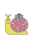 Snail Shaped Birthday Card