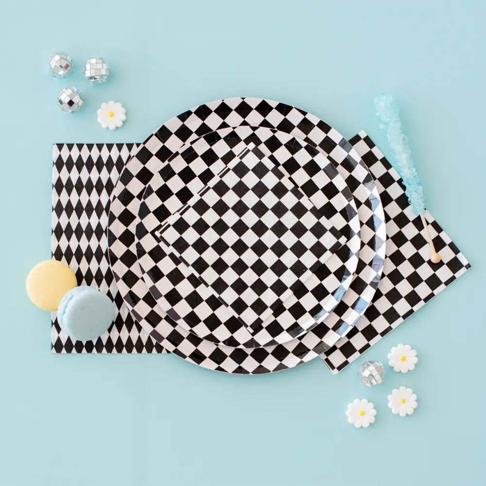 SALE Check It! Dessert Plates by Jollity & Co. + Daydream Society