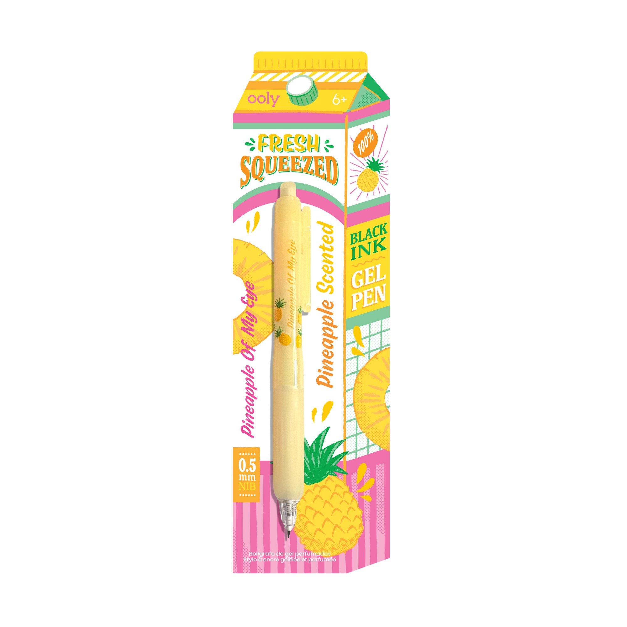 Pineapple Fresh Squeezed Scented Gel Pen