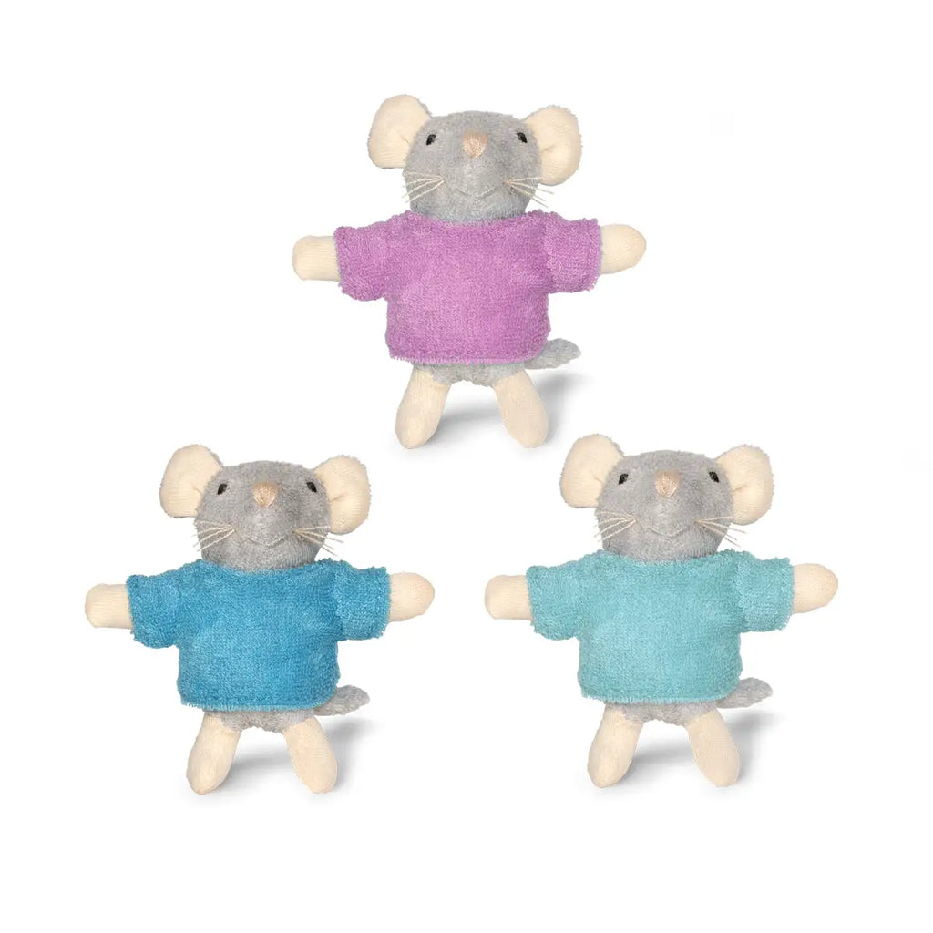 The Triplets Plush Dolls by Sam & Julia