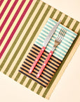 Dual Stripe Napkin Set