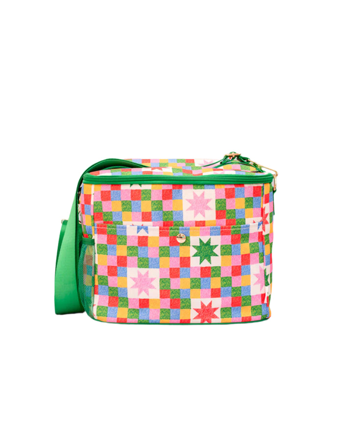 Checker Stars Cooler Bag by ban.dō