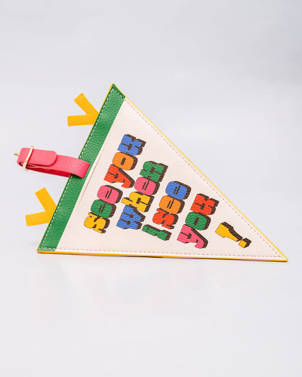 Getaway Shaped Luggage Tag - Pennant