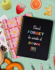 Rough Draft Mini Notebook - Pink Plaid