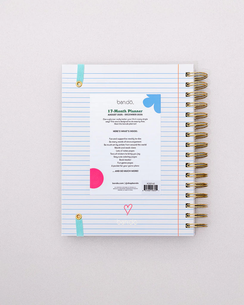 17 Month Medium Planner - Infinite Potential by ban.dō