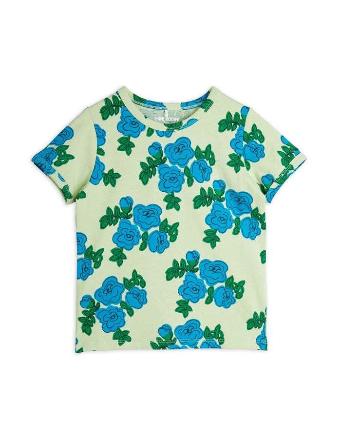 SALE Blue Roses T-Shirt by Mini Rodini