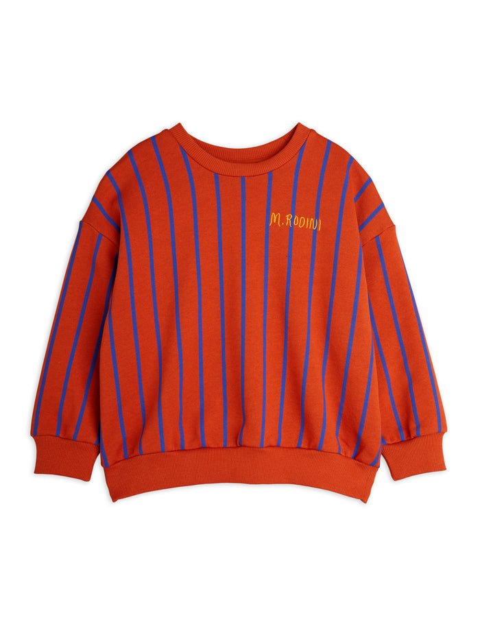 SALE Red and Blue Striped Sweatshirt by Mini Rodini