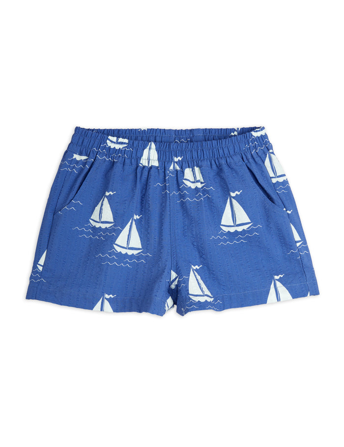 SALE Sailing Boats Woven Shorts by Mini Rodini