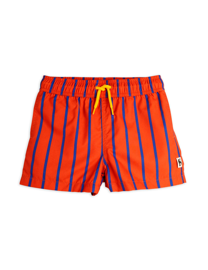 Vertical Stripe Swim Shorts by Mini Rodini