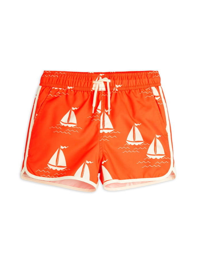 Sailing Boats Swim Shorts by Mini Rodini