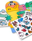 Montessori Decor Sticker Kit - Animals by OMY