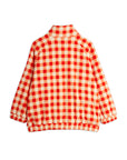 Gingham Fleece Jacket by Mini Rodini