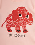 Pink Mammoth T-Shirt by Mini Rodini
