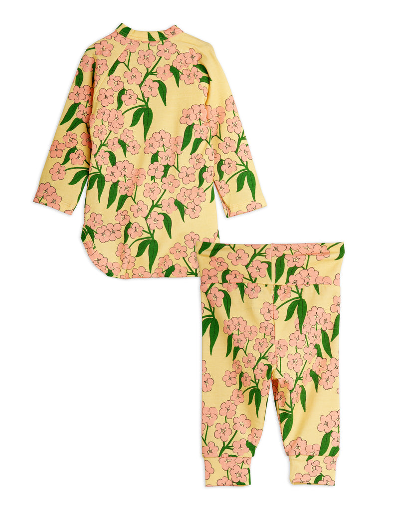 Alpine Flowers Baby Set by Mini Rodini