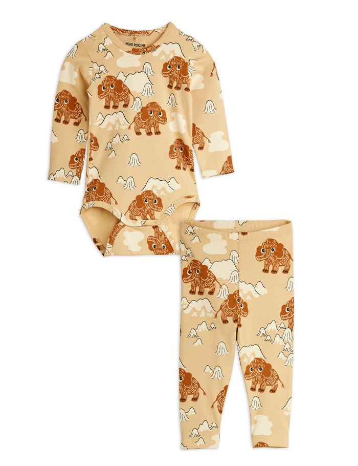Mammoth Baby Set by Mini Rodini