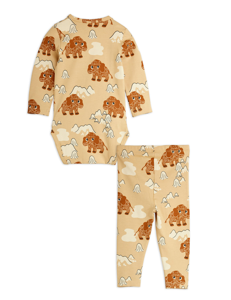 Mammoth Baby Set by Mini Rodini