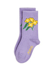 Alpine Flowers Socks by Mini Rodini
