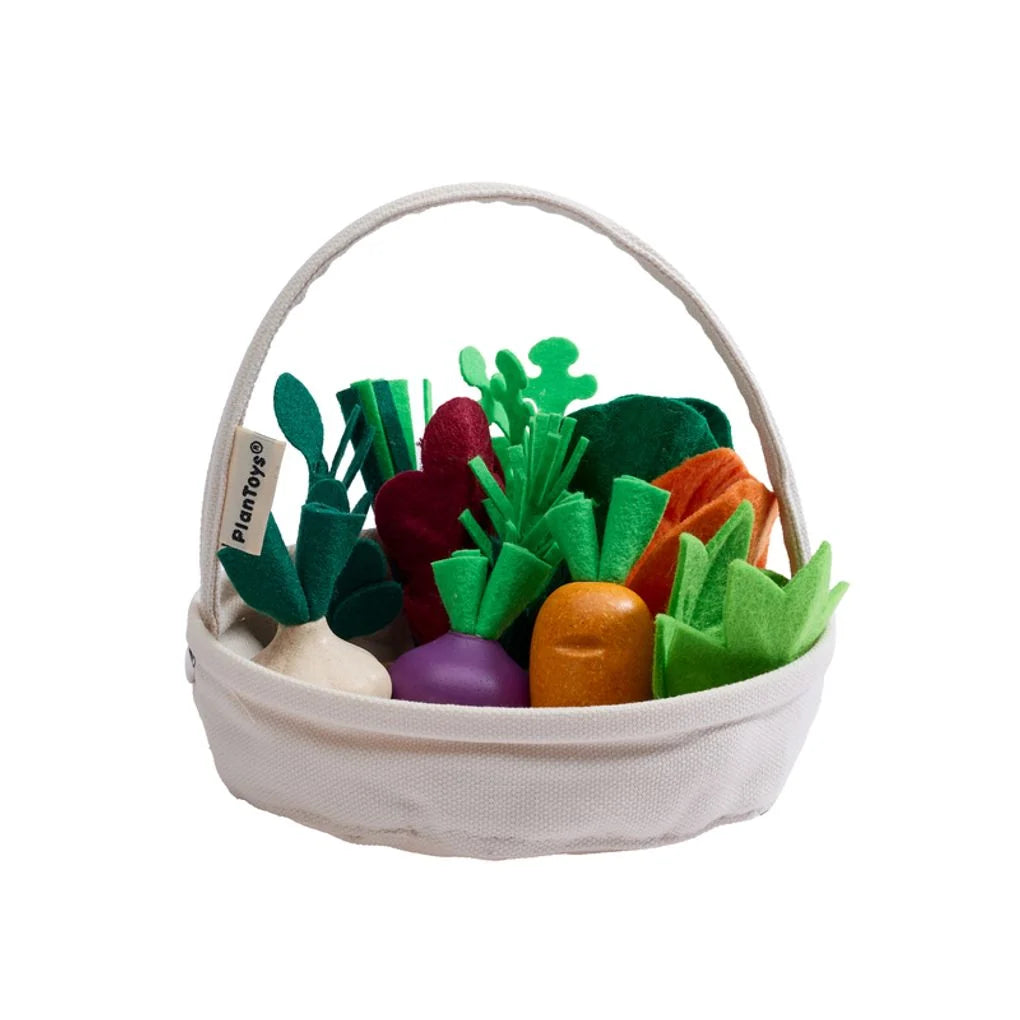 Fresh Veggie Basket Play Set
