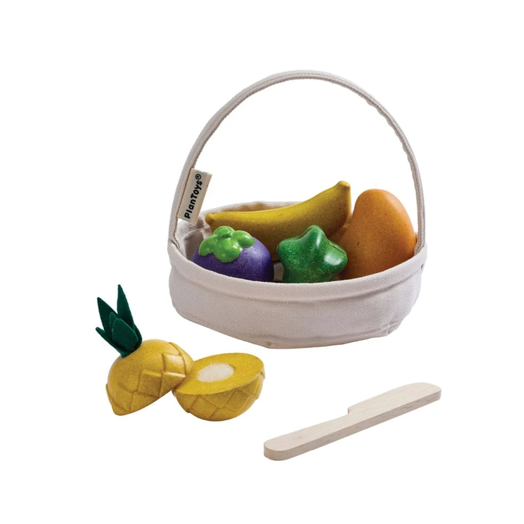 Tropical Fruit Basket Play Set