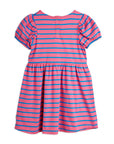 Striped Pink and Blue Dress