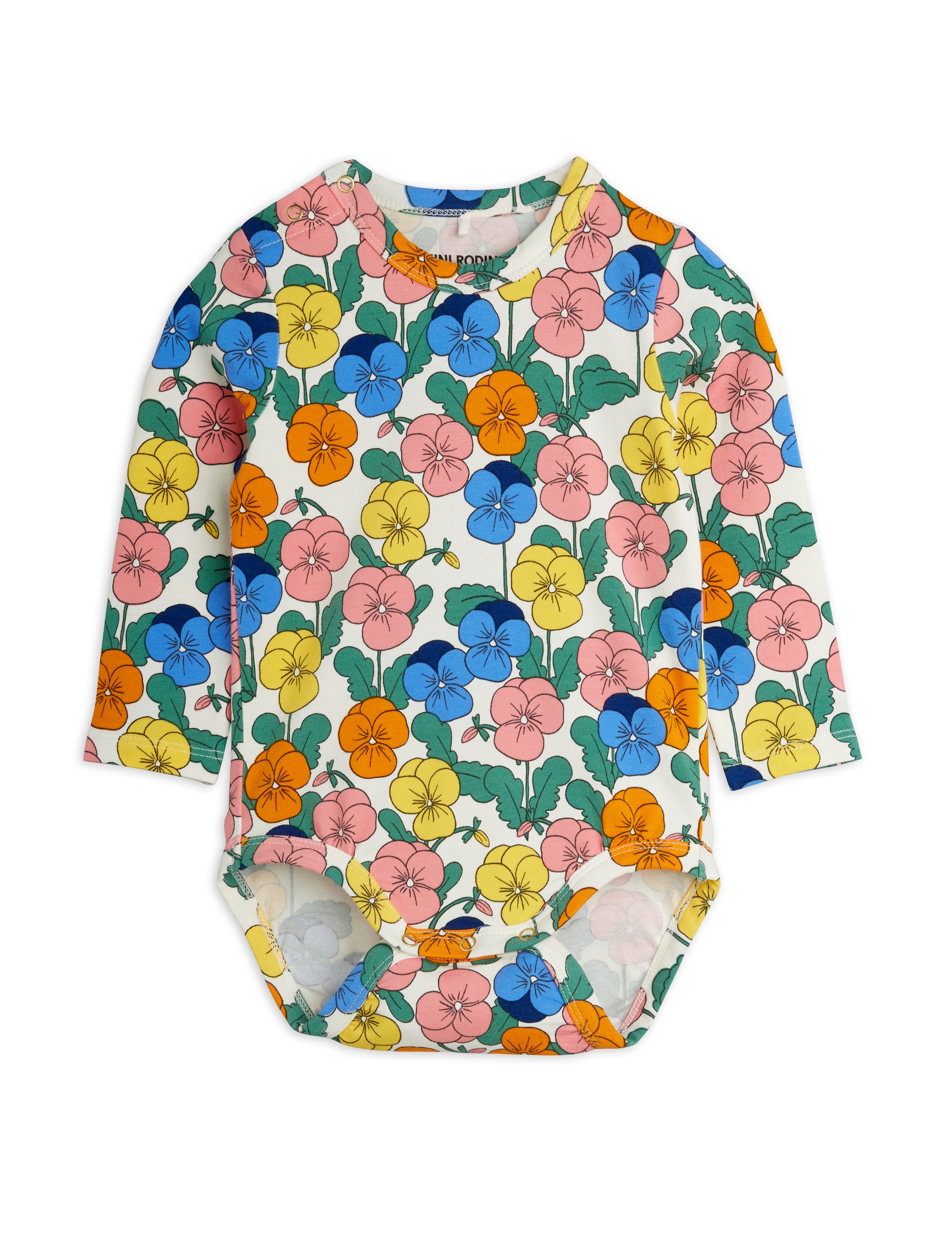 Violas Long Sleeve Baby Bodysuit