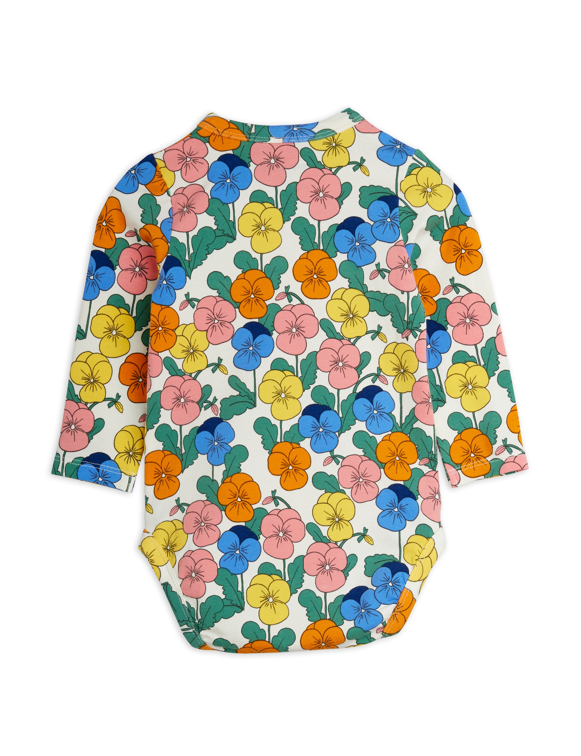 Violas Long Sleeve Baby Bodysuit