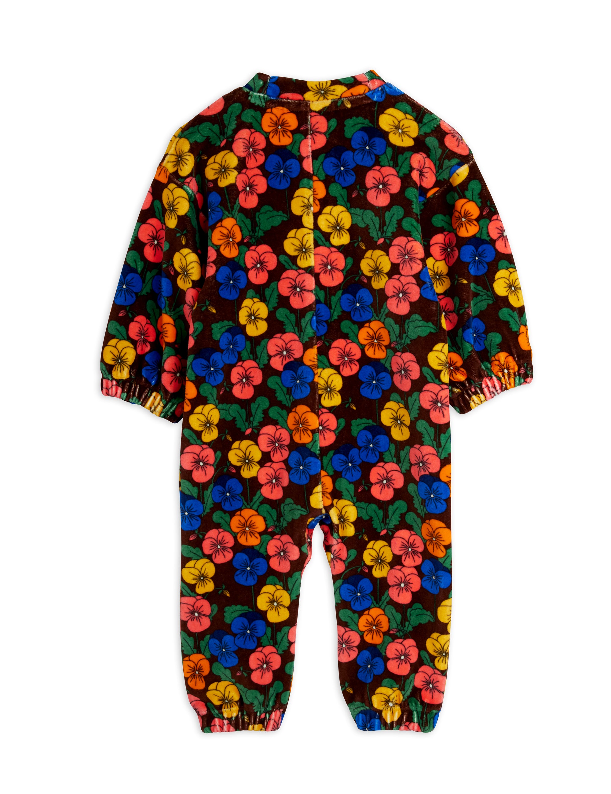 Violas Velour Baby Jumpsuit