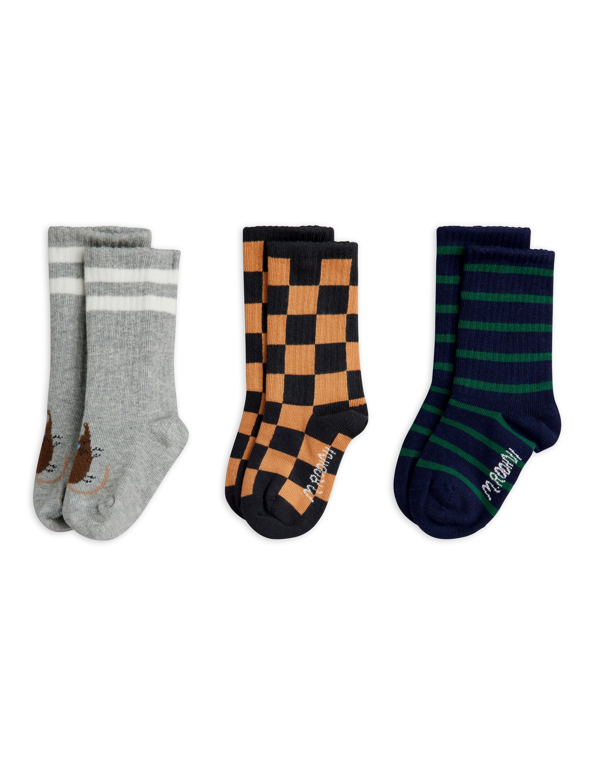 Chess Check 3-Pack Socks
