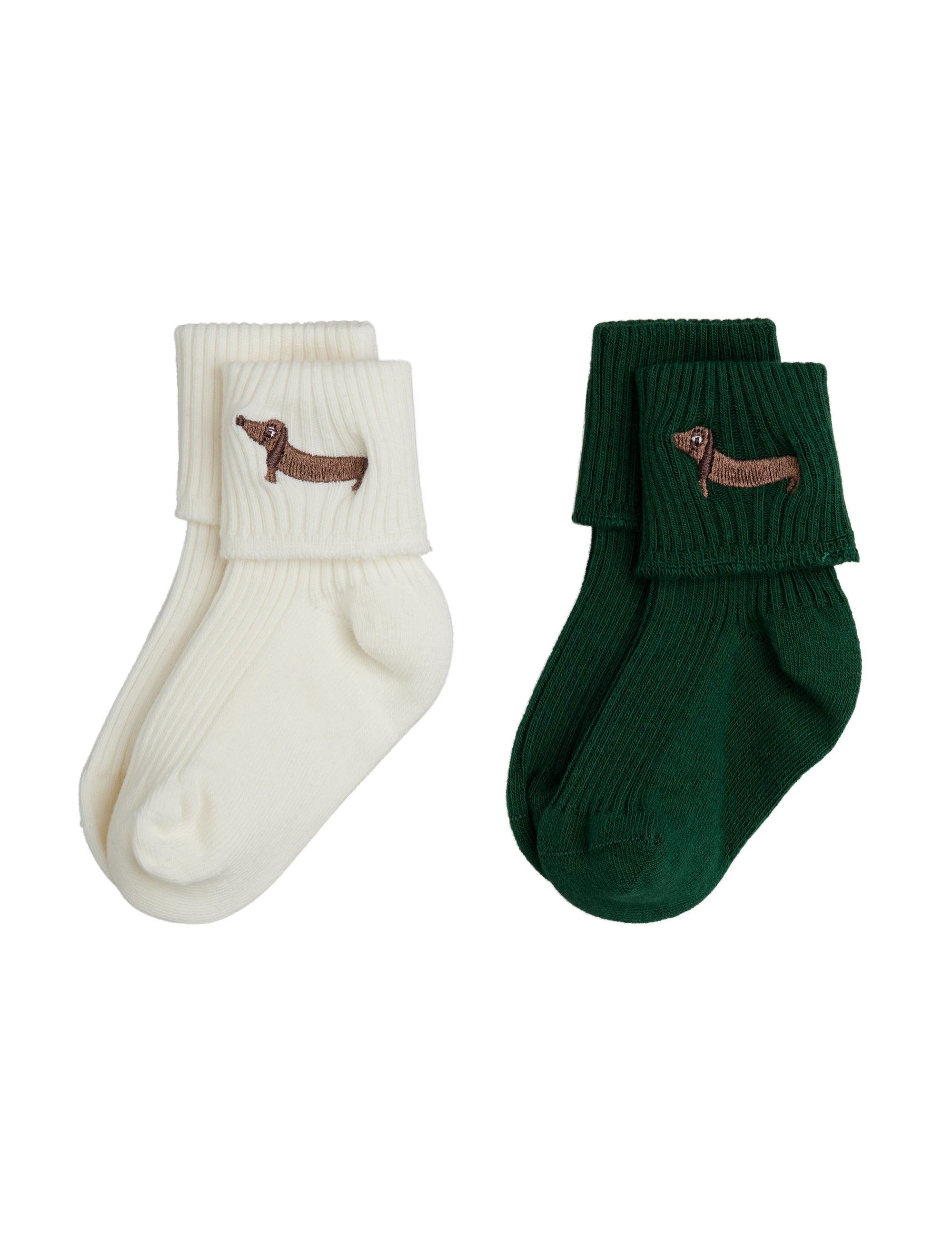 Dog 2-Pack Baby Socks