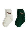 Dog 2-Pack Baby Socks
